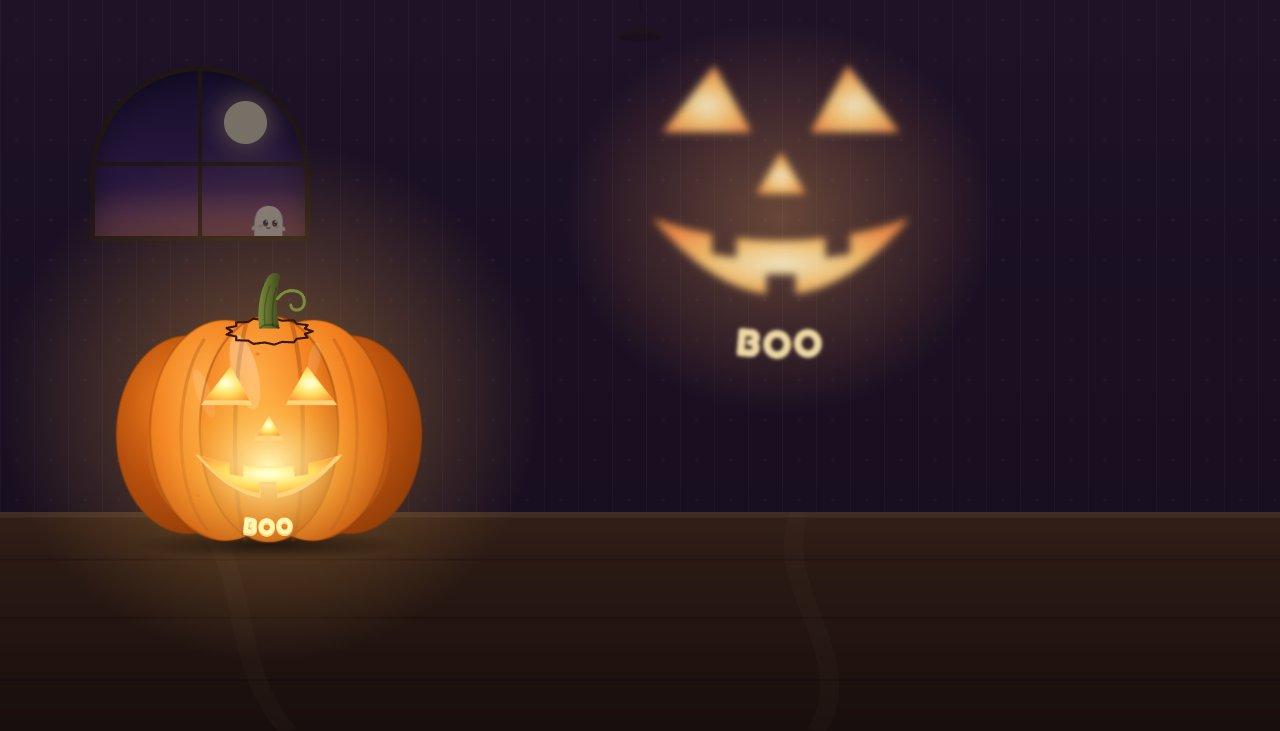 Pumpkin Carving digital gift template