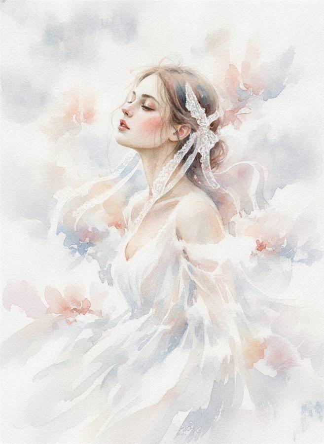 Watercolor style preview